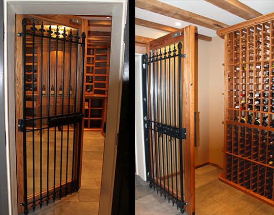 Wine Cellar Designer Virginia - Reclaimed Wood Custom Wine Cellar - The Ammo Room